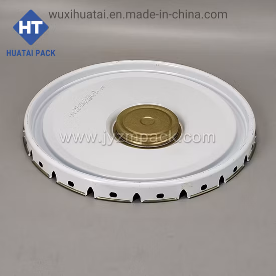 Lug Lid with Metal Screw Bung, 18L-20L Tin Pail Flower Top